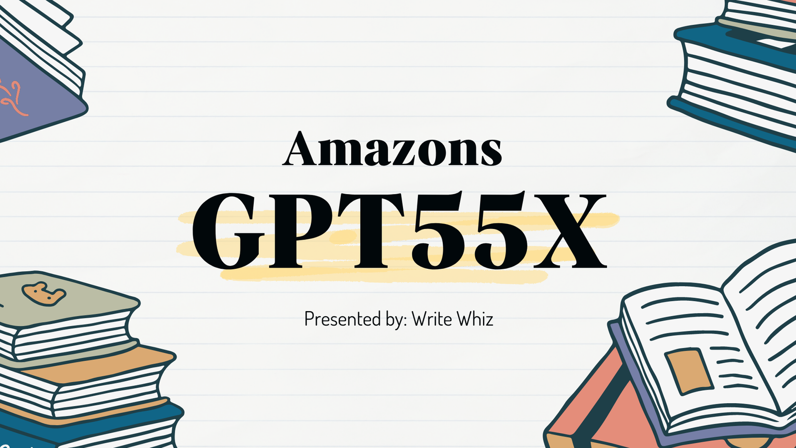 Amazons GPT55X