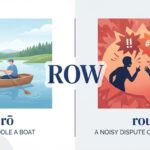 heteronyms row