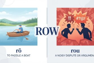 heteronyms row