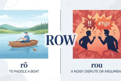 heteronyms row
