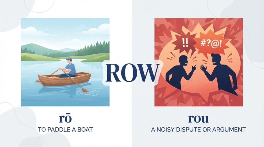 heteronyms row
