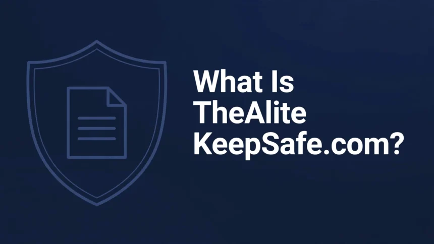 What Is TheAliteKeepSafe.com? An Honest Look